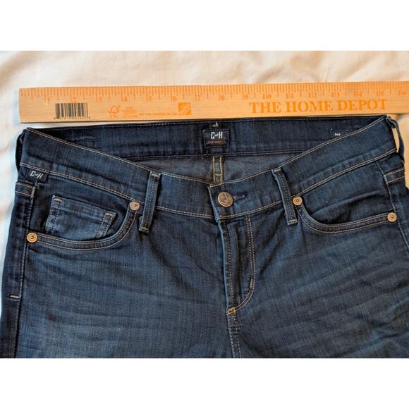 Citizens of Humanity Ava Low Rise Straight Leg Jeans - Dark Wash - Size 28 Y2K - Picture 8 of 16